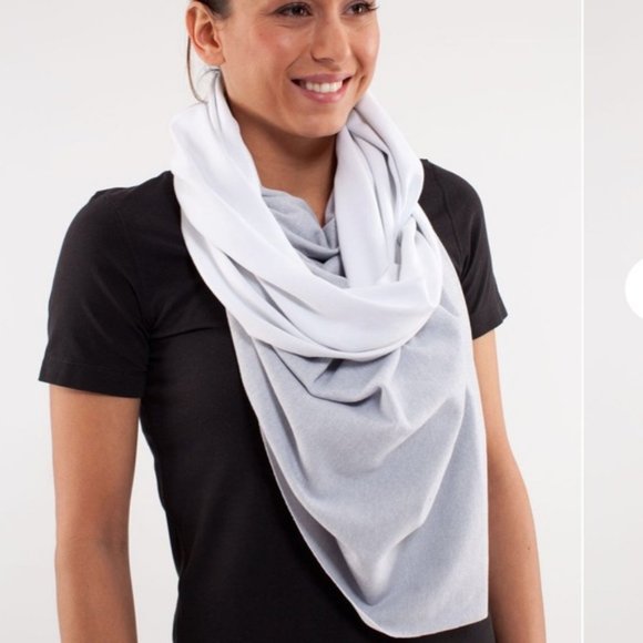 lululemon athletica Accessories - Lululemon Gray Vinyasa Scarf
